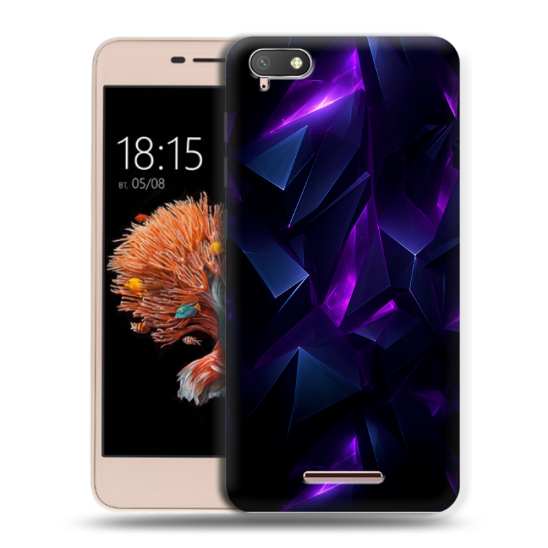 Силиконовый чехол на BQ Strike Power 4G с принтом Абстракиция Силиконовый чехол на BQ Strike Power 4G с принтом Абстракиция