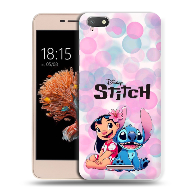Силиконовый чехол на BQ Strike Power 4G с принтом Лило и Стич Силиконовый чехол на BQ Strike Power 4G с принтом Лило и Стич