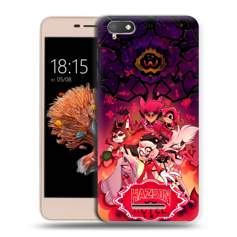 Силиконовый чехол на BQ Strike Power 4G с принтом Hazbin Hotel Отель Хазбин Силиконовый чехол на BQ Strike Power 4G с принтом Hazbin Hotel Отель Хазбин