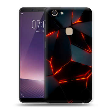 Пластиковый чехол на Vivo V7 с принтом Яркие абстракции Пластиковый чехол на Vivo V7 с принтом Яркие абстракции