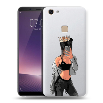 Пластиковый чехол на Vivo V7 с принтом Женские принты Пластиковый чехол на Vivo V7 с принтом Женские принты