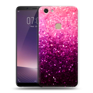 Пластиковый чехол на Vivo V7 с принтом Блестки Пластиковый чехол на Vivo V7 с принтом Блестки