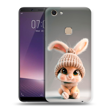 Пластиковый чехол на Vivo V7 с принтом Кролик Пластиковый чехол на Vivo V7 с принтом Кролик