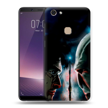 Пластиковый чехол на Vivo V7 с принтом Гарри Поттер Harry Potter