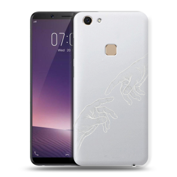 Пластиковый чехол на Vivo V7 с принтом Сотворение мира