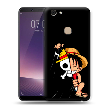 Пластиковый чехол на Vivo V7 с принтом One Piece Ван Пис