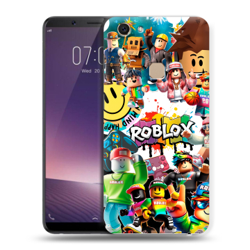 Пластиковый чехол на Vivo V7 с принтом Roblox Роблокс Пластиковый чехол на Vivo V7 с принтом Roblox Роблокс