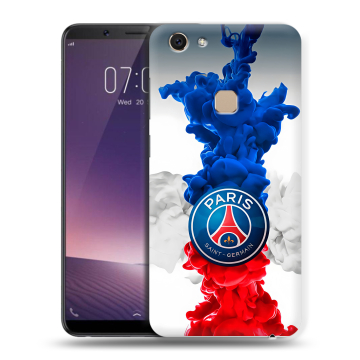 Пластиковый чехол на Vivo V7 с принтом PSG ПСЖ