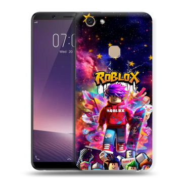 Пластиковый чехол на Vivo V7 с принтом Roblox Роблокс Пластиковый чехол на Vivo V7 с принтом Roblox Роблокс