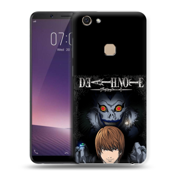 Пластиковый чехол на Vivo V7 с принтом Death note Тетрадь смерти