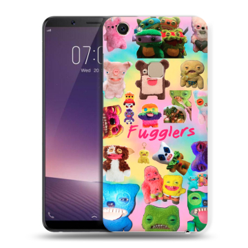 Пластиковый чехол на Vivo V7 с принтом Флагер Fuggler