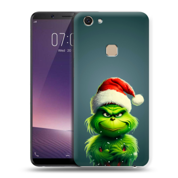 Пластиковый чехол на Vivo V7 с принтом Новый год Пластиковый чехол на Vivo V7 с принтом Новый год