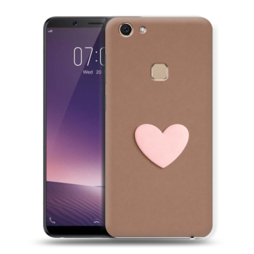 Пластиковый чехол на Vivo V7 с принтом женский