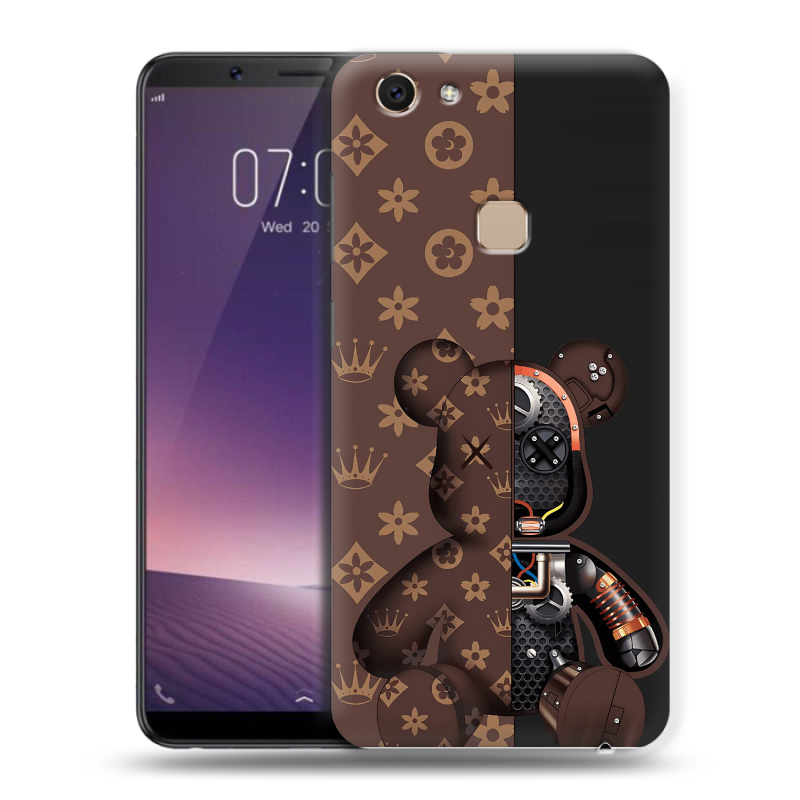 Пластиковый чехол на Vivo V7 с принтом Луи робот Пластиковый чехол на Vivo V7 с принтом Луи робот