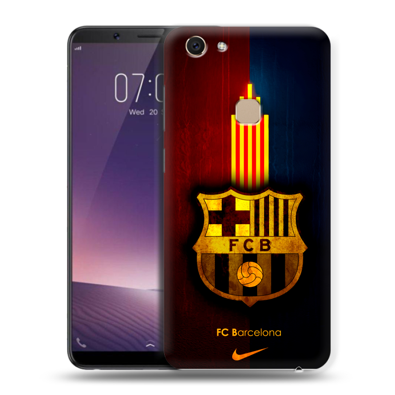 Пластиковый чехол на Vivo V7 с принтом Барселона Barcelona Пластиковый чехол на Vivo V7 с принтом Барселона Barcelona