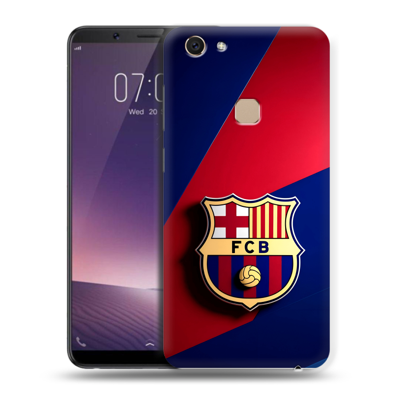 Пластиковый чехол на Vivo V7 с принтом Барселона Barcelona Пластиковый чехол на Vivo V7 с принтом Барселона Barcelona