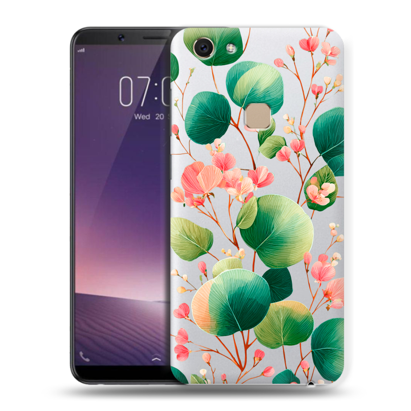 Пластиковый чехол на Vivo V7 с принтом женский Пластиковый чехол на Vivo V7 с принтом женский