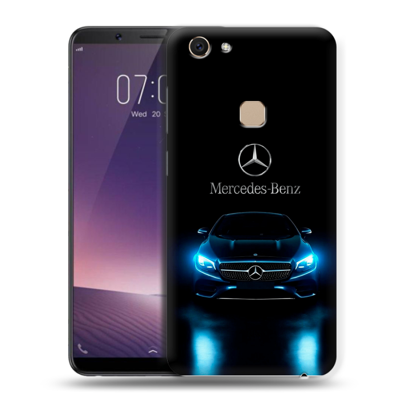 Пластиковый чехол на Vivo V7 с принтом Mercedes Мерседес Пластиковый чехол на Vivo V7 с принтом Mercedes Мерседес