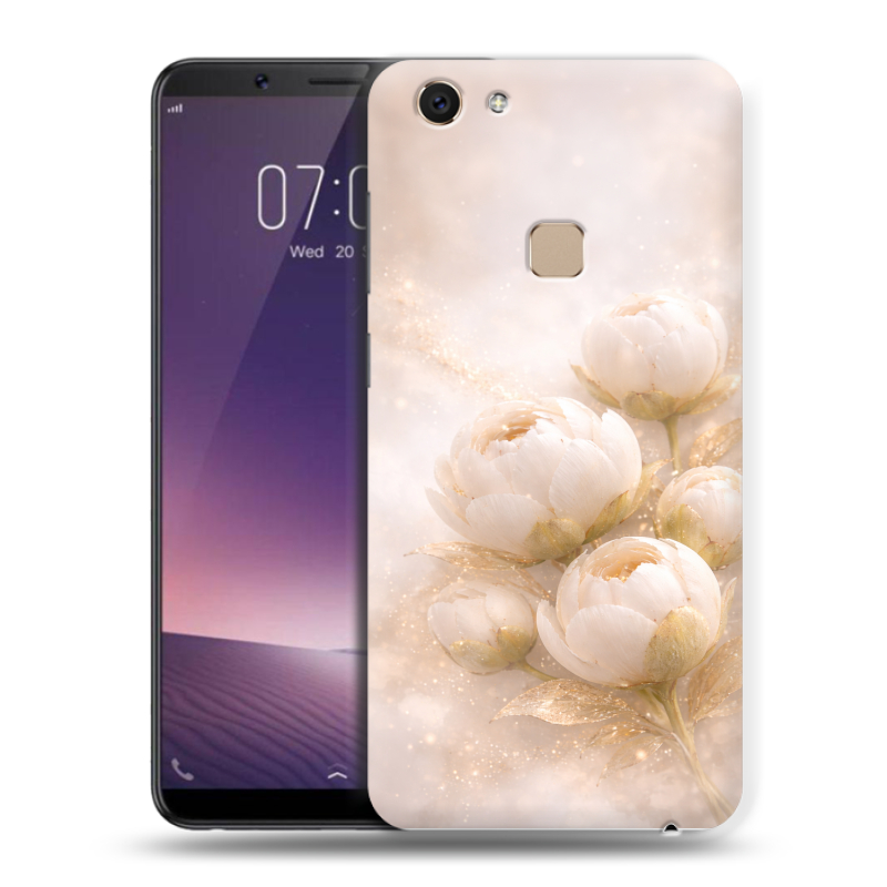 Пластиковый чехол на Vivo V7 с принтом женский Пластиковый чехол на Vivo V7 с принтом женский