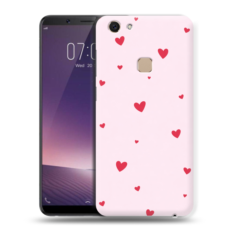 Пластиковый чехол на Vivo V7 с принтом для девочек Пластиковый чехол на Vivo V7 с принтом для девочек