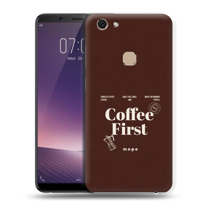 Пластиковый чехол на Vivo V7 с принтом женский Пластиковый чехол на Vivo V7 с принтом женский
