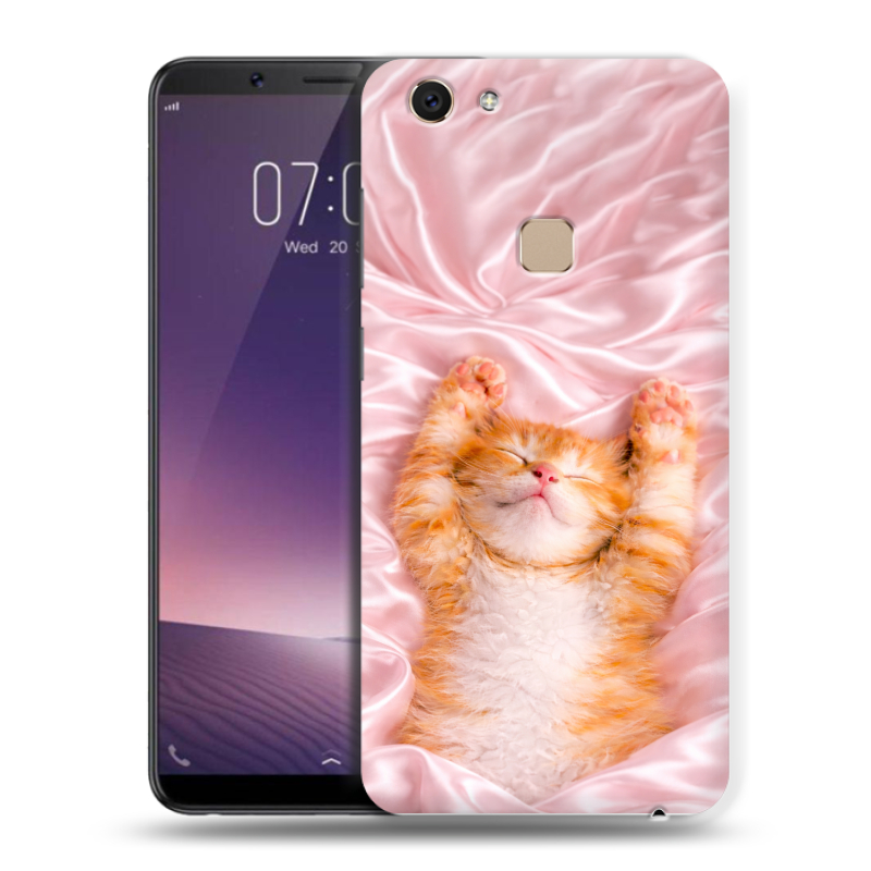 Пластиковый чехол на Vivo V7 с принтом женский Пластиковый чехол на Vivo V7 с принтом женский