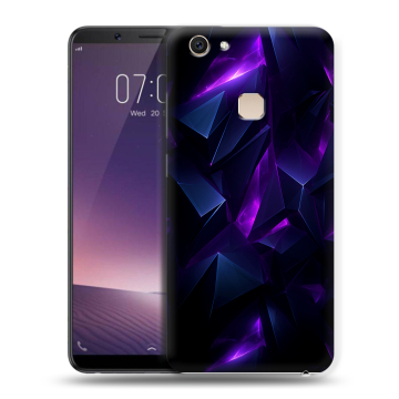 Пластиковый чехол на Vivo V7 Plus с принтом Абстракиция Пластиковый чехол на Vivo V7 Plus с принтом Абстракиция