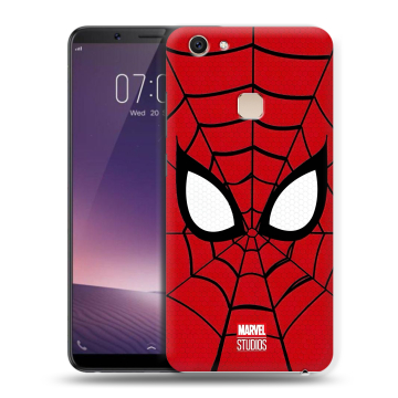 Пластиковый чехол на Vivo V7 Plus с принтом человек паук spiderman Пластиковый чехол на Vivo V7 Plus с принтом человек паук spiderman