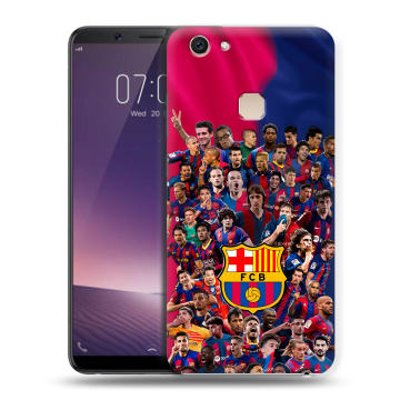 Пластиковый чехол на Vivo V7 Plus с принтом Барселона Barcelona Пластиковый чехол на Vivo V7 Plus с принтом Барселона Barcelona