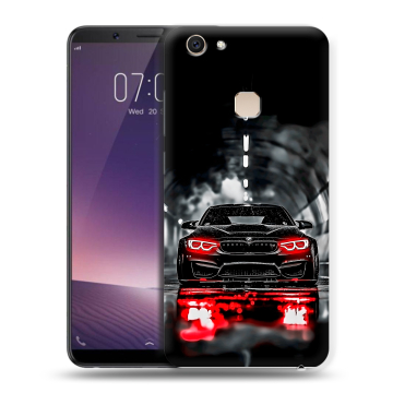 Пластиковый чехол на Vivo V7 Plus с принтом BMW БМВ Пластиковый чехол на Vivo V7 Plus с принтом BMW БМВ