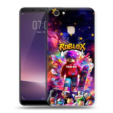 Пластиковый чехол на Vivo V7 Plus с принтом Roblox Роблокс Пластиковый чехол на Vivo V7 Plus с принтом Roblox Роблокс