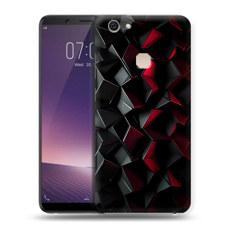 Пластиковый чехол на Vivo V7 Plus с принтом Абстракция Пластиковый чехол на Vivo V7 Plus с принтом Абстракция