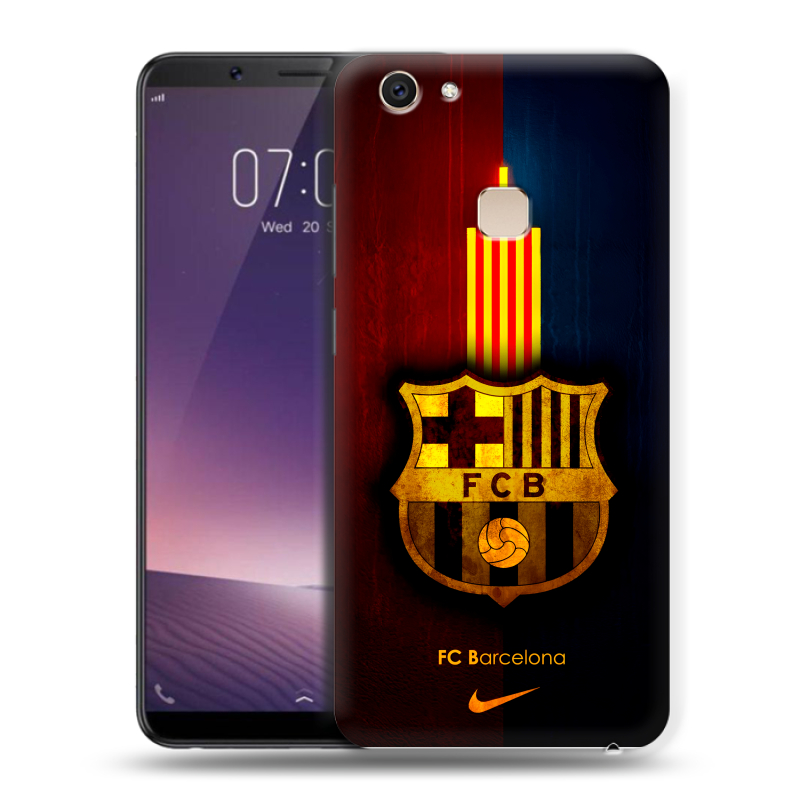 Пластиковый чехол на Vivo V7 Plus с принтом Барселона Barcelona Пластиковый чехол на Vivo V7 Plus с принтом Барселона Barcelona
