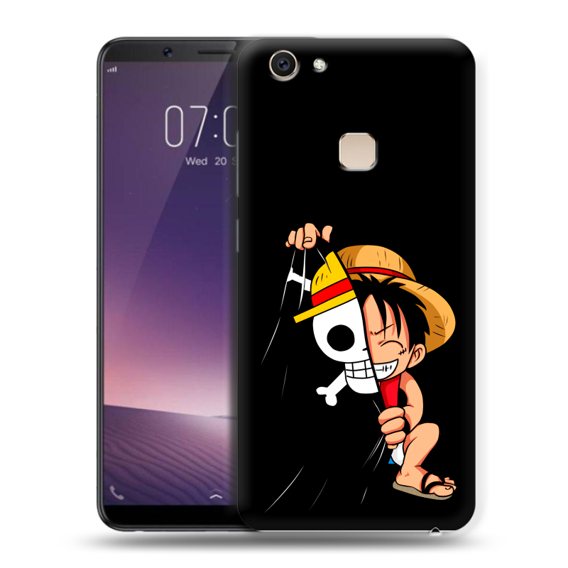 Пластиковый чехол на Vivo V7 Plus с принтом One Piece Ван Пис Пластиковый чехол на Vivo V7 Plus с принтом One Piece Ван Пис