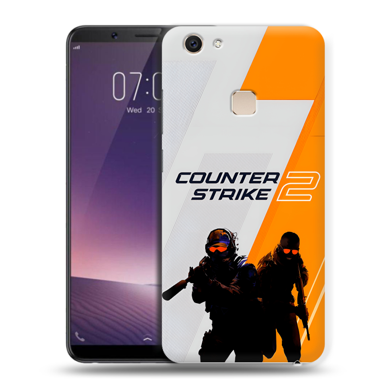 Пластиковый чехол на Vivo V7 Plus с принтом Counter Strike Пластиковый чехол на Vivo V7 Plus с принтом Counter Strike
