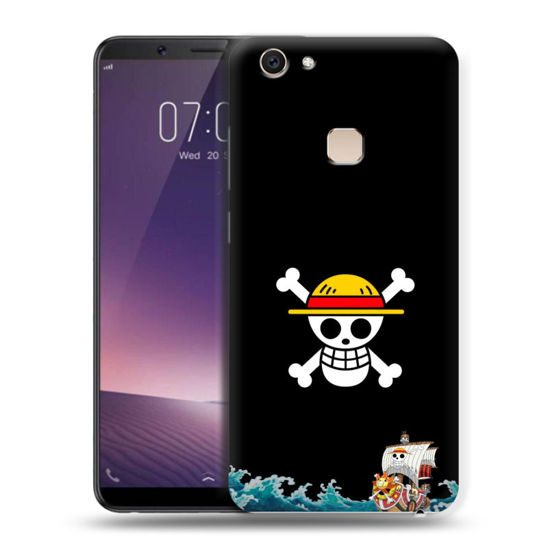 Пластиковый чехол на Vivo V7 Plus с принтом One Piece Ван Пис Пластиковый чехол на Vivo V7 Plus с принтом One Piece Ван Пис