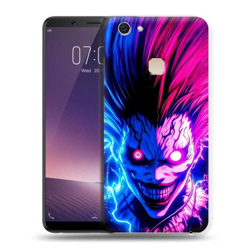 Пластиковый чехол на Vivo V7 Plus с принтом Death note Тетрадь смерти Пластиковый чехол на Vivo V7 Plus с принтом Death note Тетрадь смерти
