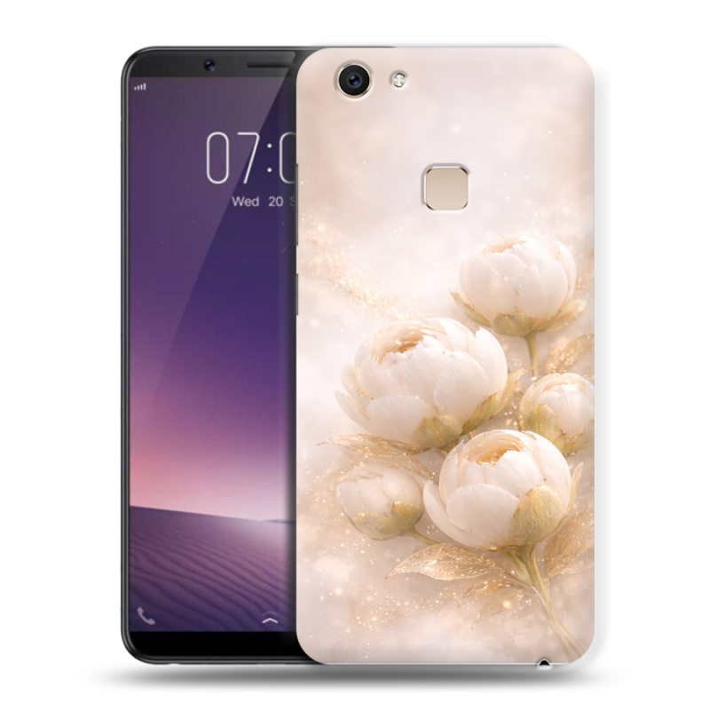 Пластиковый чехол на Vivo V7 Plus с принтом женский Пластиковый чехол на Vivo V7 Plus с принтом женский