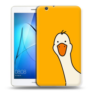 Силиконовый чехол на Huawei MediaPad T3 7 3G с принтом Утка