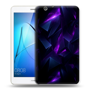 Силиконовый чехол на Huawei MediaPad T3 7 3G с принтом Абстракиция