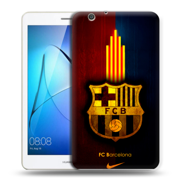 Силиконовый чехол на Huawei MediaPad T3 7 3G с принтом Барселона Barcelona