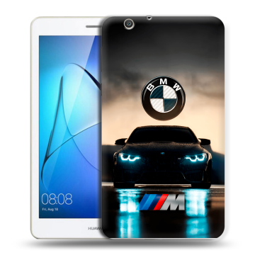 Силиконовый чехол на Huawei MediaPad T3 7 3G с принтом БМВ BMW