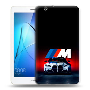 Силиконовый чехол на Huawei MediaPad T3 7 3G с принтом БМВ BMW