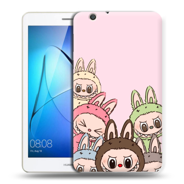 Силиконовый чехол на Huawei MediaPad T3 7 3G с принтом Лабубу