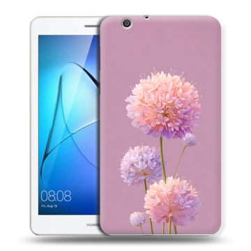 Силиконовый чехол на Huawei MediaPad T3 7 3G с принтом Цветы