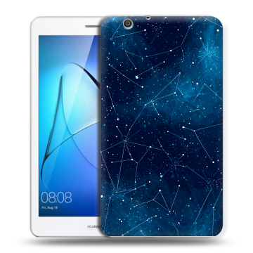 Силиконовый чехол на Huawei MediaPad T3 7 3G с принтом Космос звезды