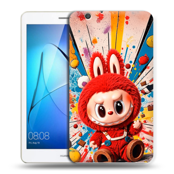 Силиконовый чехол на Huawei MediaPad T3 7 3G с принтом Labubu Лабубу