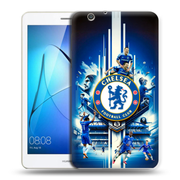 Силиконовый чехол на Huawei MediaPad T3 7 3G с принтом Chelsea Челси