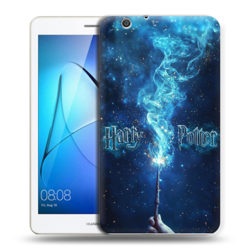 Силиконовый чехол на Huawei MediaPad T3 7 3G с принтом Harry Potter Гарри Поттер