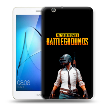 Силиконовый чехол на Huawei MediaPad T3 7 3G с принтом PUGB ПАГБ